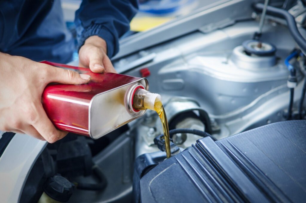 Change engine oil
